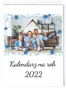 FOTO-KALENDARZ ŚCIENNY A4 + TWOJE ZDJĘCIA KREATOR - Kalendarze - miniaturka - grafika 1