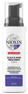 Nioxin System 6 Scalp Treatment kuracja do włosów 100ml - Odżywki do włosów - miniaturka - grafika 2