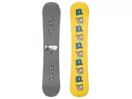 Deski snowboardowe - Deska snowboardowa K2 World Peace szaro-żółta 11G0043/11 - miniaturka - grafika 1