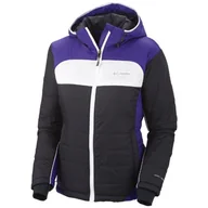 Kurtki damskie - Columbia Damska kurtka funkcyjna Shimmer Flash Jacket niebieski abyss, hyper purple XL - miniaturka - grafika 1