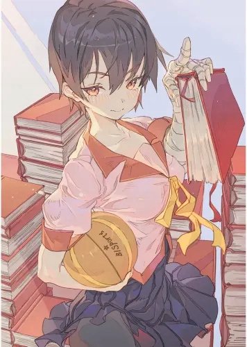 Plakat Anime Bakemonogatari bm_074 A3 (custom)
