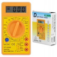 Inne urządzenia pomiarowe - Miernik uniwersalny DT830D z buzzerem. (1LM) - miniaturka - grafika 1