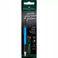 Ołówki - Faber-Castell 137598  ołówek mechaniczny Grip Matic, 0.5 MM, łącznie z 12 ersatzminen, sortowane kolorystycznie  brak możliwości wyboru koloru firmy 137598 - miniaturka - grafika 1