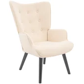 Fotele - FOTEL SKANDYNAWSKI NOWOCZESNY ELEGANCKI DESIGNERSKI DO SALONU - miniaturka - grafika 1