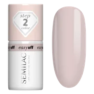 Lakiery hybrydowe - Semilac Lakier do paznokci Easy Off, L12 Almond Milk - miniaturka - grafika 1