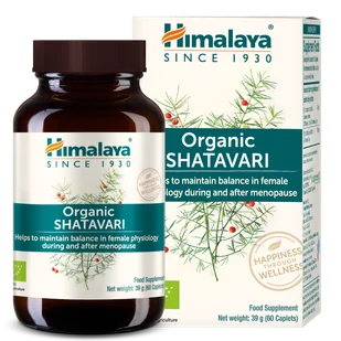 Himalaya Organic Shatavari, 60 tabletek - Układ moczowy i płciowy Himalaya Organic Shatavari, 60 tabletek - Układ moczowy i płciowy - miniaturka - grafika 1
