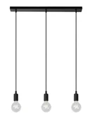 Lampy sufitowe - Lucide LAMPA wisząca FIX MULTIPLE 08408/03/30 industrialna OPRAWA zwis LISTWA sufitowa kable przewody czarny 08408/03/30 - miniaturka - grafika 1