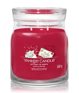 Yankee Candle Letters To Santa Signature Jar Świeca zapachowa 368 g - Świece - miniaturka - grafika 1