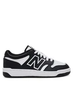 Buty dla dziewczynek - New Balance Sneakersy GSB480BW Czarny - miniaturka - grafika 1