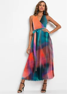 Sukienki - Kolorowa sukienka kopertowa - bonprix - grafika 1