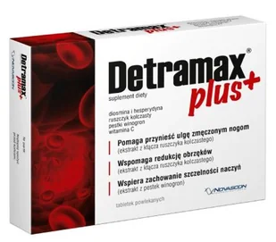 Detramax plus x 60 tabl powlekanych - Serce i układ krążenia - miniaturka - grafika 1