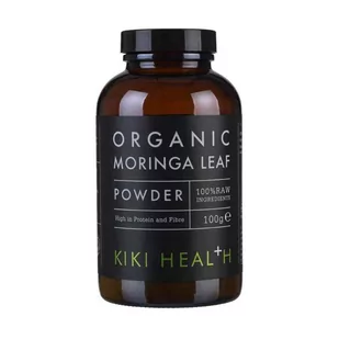 KIKI Health KIKI Moringa sproszkowane liście BIO (100g) KIKI HEALTH 5060018511481 - Suplementy naturalne - miniaturka - grafika 1