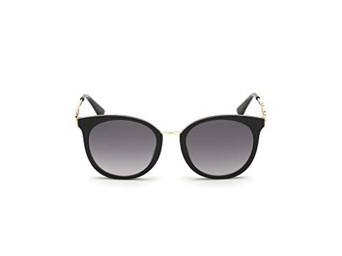 Guess Damskie okulary przeciwsłoneczne 0, Shiny Black, 52