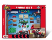 Samochody i pojazdy dla dzieci - Maisto 12565 Traktor Massey Zestaw Z Farmą - miniaturka - grafika 1