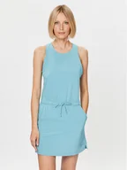 Sukienki - The North Face Sukienka letnia Never Stop Wearing NF0A7QCQ Błękitny Regular Fit - miniaturka - grafika 1