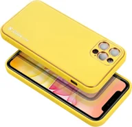 Etui i futerały do telefonów - cofi1453 Skórzane etui na telefon komórkowy Etui na telefon komórkowy Zderzak kompatybilny z iPhone 12 Pro Żółty - miniaturka - grafika 1