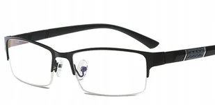 Okulary korekcyjne kujonki minusy eleganckie -2 - Okulary korekcyjne, oprawki, szkła - miniaturka - grafika 1