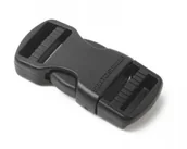 Plecaki - Zapasowa klamra Sea to Summit dwuczęściowy 20 mm czarny - miniaturka - grafika 1