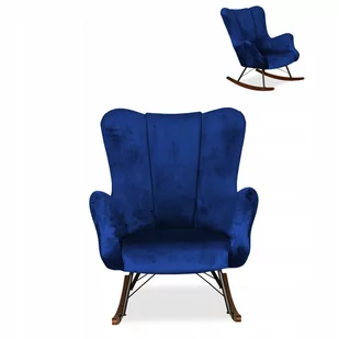 Fotel uszak skandynawski Vika bujany Family Meble - Fotele - miniaturka - grafika 1