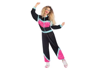 Strój Dres Czarny Damski-S - Stroje karnawałowe - miniaturka - grafika 2