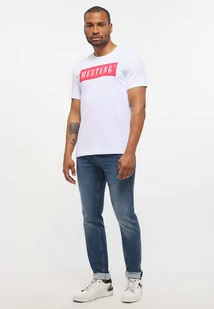 T-Shirt Mustang Alex C Logo Tee 1013223 2045 3Xl - Koszulki męskie - miniaturka - grafika 1