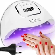 Lampy UV do paznokci - LAMPA UV LED DO HYBRYD PAZNOKCI HYBRYDOWYCH MOCNA SUN X5 MAX 80 W - miniaturka - grafika 1