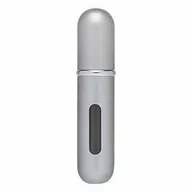 Pozostałe akcesoria do makijażu - Travalo Classic flakon z atomizerem do wielokrotnego uzupełniania dla kobiet Silver 5 ml - miniaturka - grafika 1