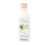 Kosmetyki do kąpieli - Nacomi Shower Gel żel pod prysznic Bambus i Mleko Kokosowe 300ml - miniaturka - grafika 1