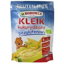 052Borowik KLEIK KUKURYDZIANY BEZGLUTENOWY BIO 180 g - BOROWIK - Kaszki dla dzieci - miniaturka - grafika 1