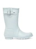 Kalosze damskie - Hunter Kalosze HFW-002 Niebieski - miniaturka - grafika 1