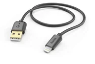 Kable USB - Hama Charging Cable USB-A Lightning 1.5 m melna - Vads - miniaturka - grafika 1