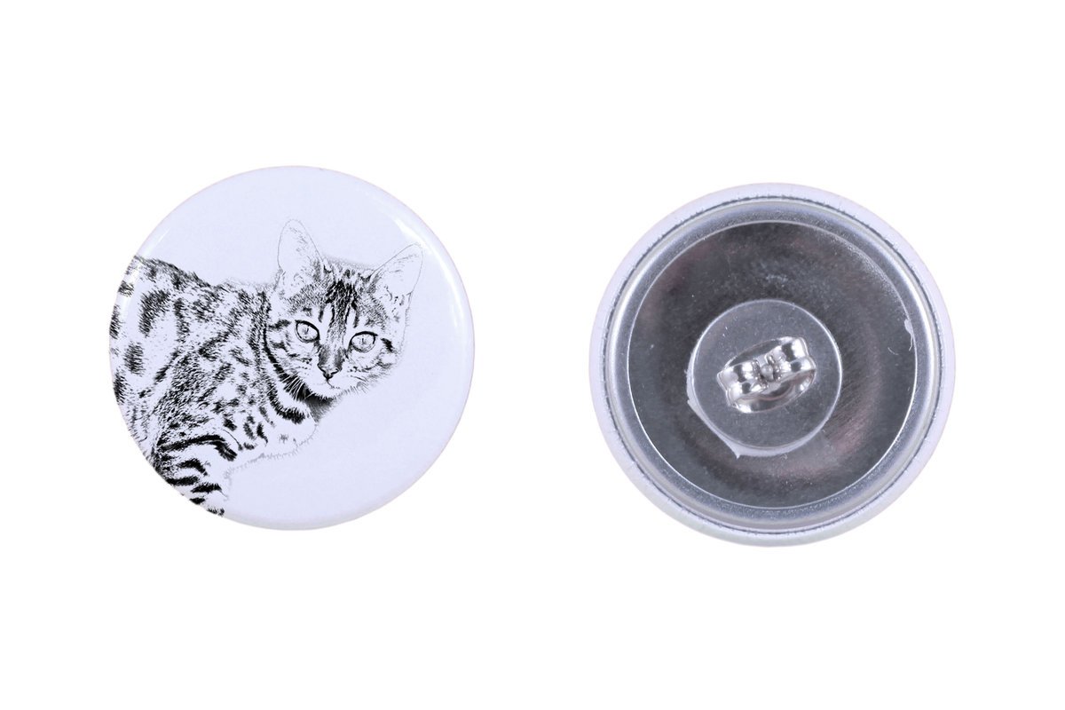 Bengalski kolczyki z kotem mały Art-Dog