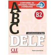 Książki do nauki języka francuskiego - Cle international ABC DELF B2 książka + DVD + klucz + zawartość online Nowa formuła 2021 - miniaturka - grafika 1