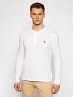 Bluzy męskie - Ralph Lauren Polo Longsleeve Lsl 710790058002 Biały Regular Fit - miniaturka - grafika 1