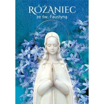 Różaniec ze św Faustyną w.2021 Nowa - Religia i religioznawstwo - miniaturka - grafika 1