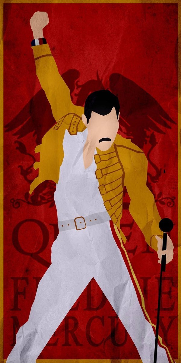 PODKŁADKA POD MYSZ Nadruk 22x18 cm Queen II Freddie Mercury ROCK Prezent