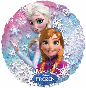 AMSCAN Balon foliowy holograficzny Frozen Feever - 43 cm - 1 szt. 2755201 - Urodziny dziecka - miniaturka - grafika 5