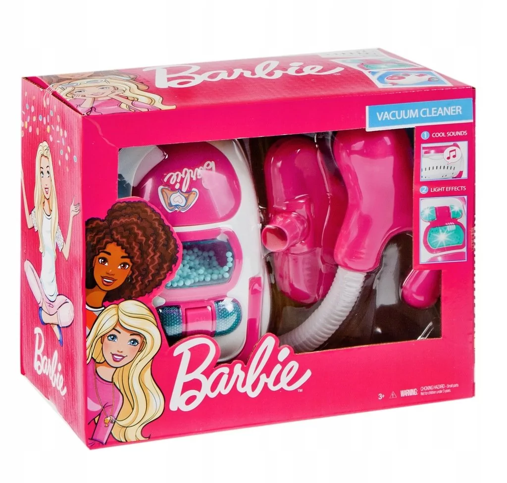 Role Play Barbie Odkurzacz Dla Dzieci Światło Dźwięk