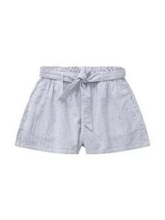 TOM TAILOR Dziewczęta Szorty w paski 1031779, 29692 - Thin Blue Vertical Stripe, 110 - Spodenki damskie - miniaturka - grafika 1