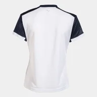 Koszulki i topy damskie - Koszulka damska Joma Montreal Short Sleeve white/navy S - miniaturka - grafika 1