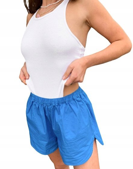 Weekday Body Damskie Prążkowane Białe 34xs Vad