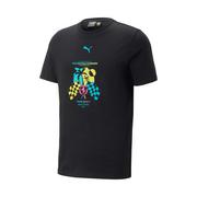 Koszulki męskie - Koszulka T-shirt męska Miami GP czarna Ferrari F1 2023 - miniaturka - grafika 1