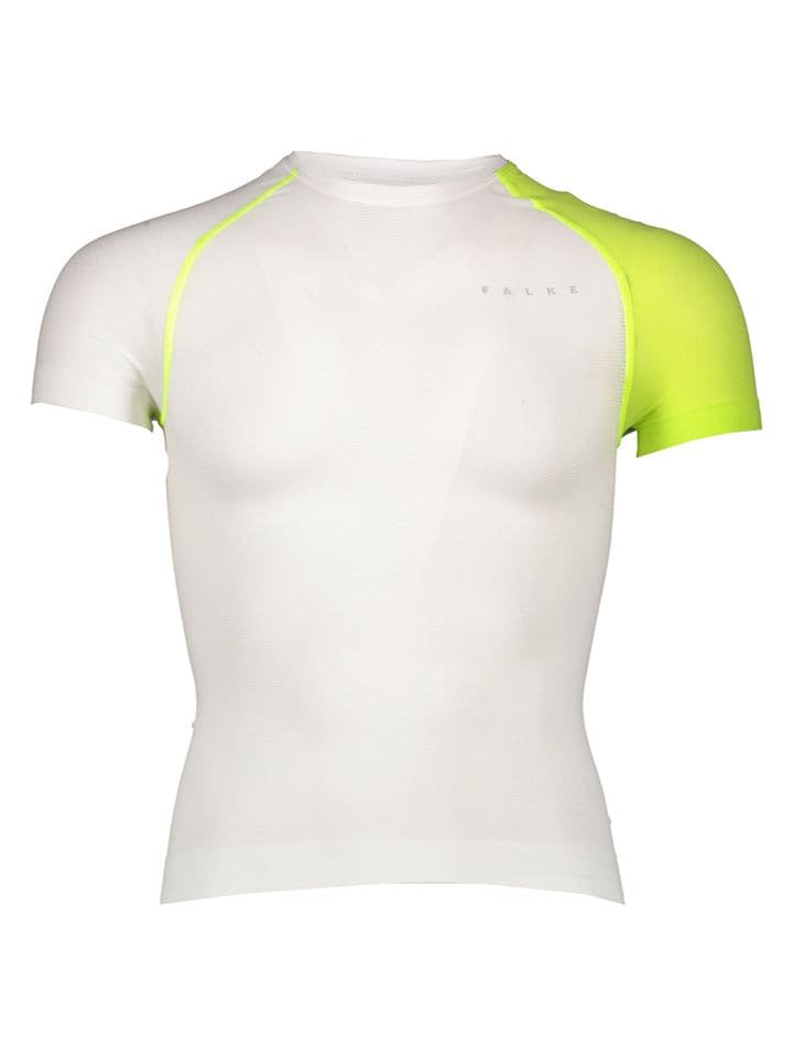 Falke Podkoszulek funkcyjny w kolorze biało-żółtym
