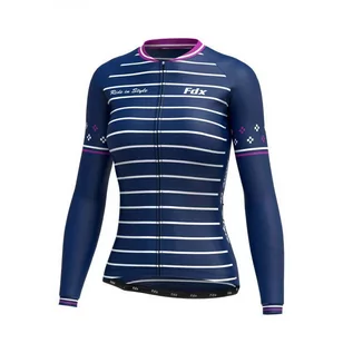 Bluzy na rower - Bluza rowerowa damska FDX, Ocieplana - grafika 1