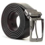 Hot Deal Eobuwie - Pierre Cardin Pasek Męski FWJX5 Black/Brown - miniaturka - grafika 1