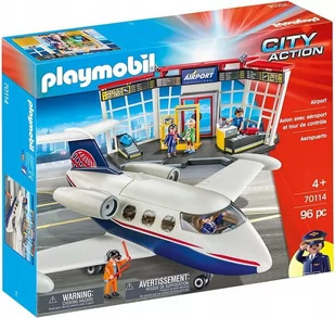 Playmobil CITY ACTION LOTNISKO 70114 - Klocki - miniaturka - grafika 1