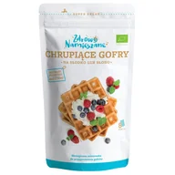 Szybkie dania obiadowe - Mieszanka do wypieku chrupiących gofrów na słodko lub słono BIO 240 g - miniaturka - grafika 1