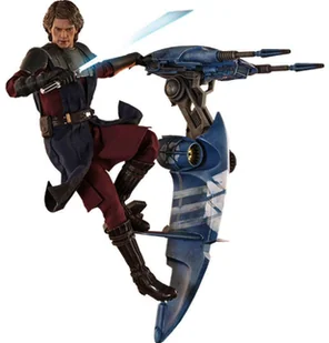 Hot Toys, figurka Star Wars The Clone Wars 1/6 Anakin Skywalker & STAP - Figurki kolekcjonerskie - miniaturka - grafika 1
