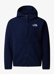 Bluza dziecięca The North Face Glacier F/Z Hooded Jacket - summit navy - Bluzy sportowe męskie - miniaturka - grafika 1