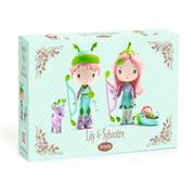 Figurki dla dzieci - Figurki Elfy Lily&Sylvester Djeco - miniaturka - grafika 1